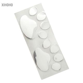 xihoho 2 Cái Iversal PVC Dấu Chân Chó Xe Nhãn Dán Bộ Phụ Kiện Bên Ngoài Đáng Yêu Để Dễ Dàng Áp Dụng Decal Trang Trí (Vàng)