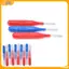 VFZ 50X Sạch Răng Bóng Đầu Vệ Sinh Nhựa Inter Brush Đánh Răng Louislifecool