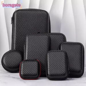 Túi đựng tai nghe BORAGETE, lưu trữ cáp dữ liệu chống nước bền bỉ, tay bảo vệ di động chống mài mòn EVA