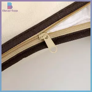 < beartwo > Gối không dệt trong suốt Paed Quilt nket Dây kéo Túi lưu trữ chống bụi Túi tổ chức gia đình Túi Tote Nhiều kích cỡ Mới