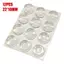 TRTR 12 Chiếc Rõ Ràng Tự Dính Chặn Cao Su Giảm Chấn Đệm Tủ Ốp Lưng Silicon VN
