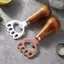 TRTR Thép không gỉ Mèo Móng Vuốt Bia Dụng Cụ Mở Chai Nhà Gỗ Acacia Thẳng Đứng Dễ Thương Dụng Cụ Mở Chai Cá Tính Dây Treo Tuốc Vít VN