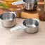 TRTR 7 Chiếc Bộ Cốc Đo Bằng Thép Không Gỉ Staable Có Dấu Đo Rõ Ràng Cho Thành Phần Chất Lỏng Khô Nấu Ăn Chính Xác Nhà Bếp Nướng VN