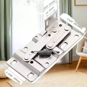 SWEET 2 Chiếc Tủ Bếp Đầu Ra Khay Bản Lề Tự Đóng 45 Độ Xoay Bản Lề Cho Bồn Rửa Ngăn Kéo Nhà Tổ Chức Phòng Tắm Tủ Giày n