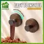 SWEET Gỗ Hút Cốc Móc Quả óc chó Chìa Khóa Trang Trí Móc Cửa Ba Quần Áo Móc Treo Khăn Tủ Ngăn Kéo Tay Cầm Treo Tường Lưu Trữ Ra n