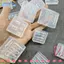Bản mẫu nghệ thuật làm móng EBINLANDS, có hộp Khuôn làm móng hoa Lily, Khắc trong suốt cao Bướm Tulip Silicone Mẫu trang trí móng tay