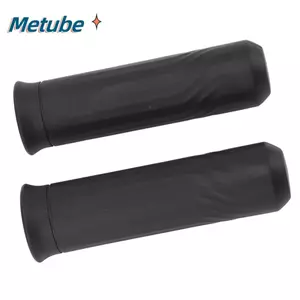 METUBE 1 Cặp Tay Cầm, Thiết Kế Công Thái Học Tay Cầm Màu Đen, Cao Su Chống Sốc Điện Tay Ga Tay Cầm Cho NIU KQi2 Và KQi3 Phụ Kiện Thay Thế