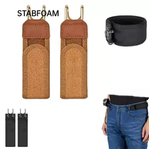 Móc đai không khóa STABFOAM, Thắt lưng đàn hồi Unisex có thể điều chỉnh, Khóa thắt lưng Móc kim loại thoải mái