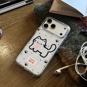 Mèo con Đối với iPhone 1715 Case 16P Mới 1413 Mềm 12 Jane Big Hole