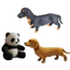 < Pluscloth > Đồ chơi Dachshund sang trọng cho trẻ em – Búp bê thực tế dành cho trẻ mới biết đi Bé trai Bé gái Giáo dục Gấu trúc mềm Plushie Quà tặng sinh nhật ngày lễ hoàn hảo cho trẻ em Đông Nam Á Dachshund Sang trọng