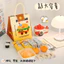 Hàng sẵn có Hộp cơm trưa Túi Tote Túi cách nhiệt Bữa sáng Túi đựng đồ ăn trưa dễ thương Sinh viên Văn phòng Nhân viên Túi đựng đồ ăn trưa Túi đựng đồ ăn trưa khô ướt
