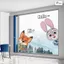 Nhãn dán Disney dễ thương trang trí phòng tắm và bếp, sáng tạo, chống va chạm.