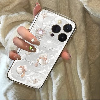 Ốp lưng túi tiền may mắn, chống sốc phong cách nữ tính sang trọng Bảo Vệ Camera Cấp iPhone 17/16/15/14/13/12/11/X/XS Max