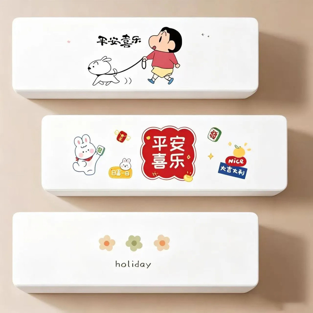 Crayon Shin-Chan Phòng Ngủ Trẻ Em Phòng Khách Điều Hòa Không Khí Dễ Thương Điều Hòa Cá Tính Miếng Dán Trang Trí Chống Thấm Nước Hoạt Hình