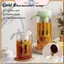 POWER 450 / 600 / 1000ML Cốc dung tích lớn Nhỏ giọt Nồi pha lạnh Trà đá Máy pha cà phê Chai cầm tay Bộ lọc Espresso kín khí Nồi chai có nắp.