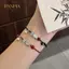 PNPIA- 2 Chiếc Phù Hợp Với Cá Bện Tình Bạn Vòng Tay Dây Đỏ Trang Sức Dây Bện Vòng Tay Dành Cho Người Bạn Thân Nhất Cặp Đôi