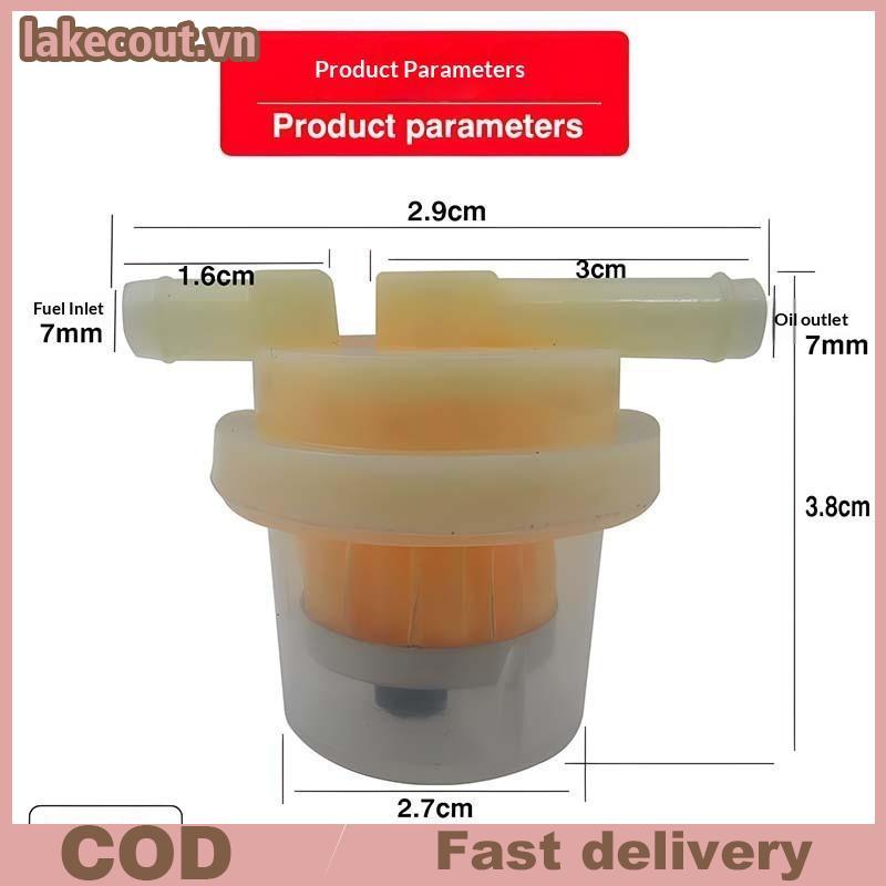 Lat 1 Chiếc Chuyên Nghiệp Moto Động Cơ Nhỏ Bộ Lọc Đa Năng Xe Máy Xe Máy Lọc Nhiên Liệu Động Cơ Nội Tuyến ATV Nhiên Liệu Bộ Lọc Khí Với Nam Châm Linh cẩu