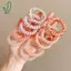 5 Chiếc Dây Điện Thoại Nhiều Màu Sắc Tóc Bé Gái Traceless Lò Xo Co Giãn Băng Đô Quấn Tóc Cho Nữ Mũ Đội Đầu Dây Buộc Tóc Dây Cao Su