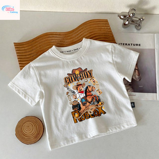 Áo Thun Trẻ Em Roblox Sinh Nhật, Vải Cotton, Thời Trang Game, Cho Bé Trai Mùa Hè, Size 90-150
