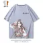 Mo Dao Patriarch Hoạt Hình Hàng Hóa Wei Wuxian Hai Chiều In Hình Áo Thun Ngắn Tay Nam Nữ Mùa Hè Cotton Nguyên Chất Tất Cả Trận Đấu Nửa Tay