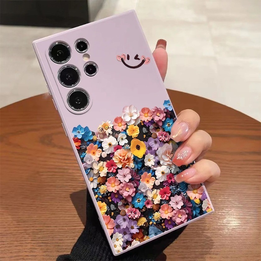 Ốp Điện Thoại Tường Dấu Vết Cho Vivo X50 X60 X70 X90 X100 Pro X200 Pro Mini Chống Sốc Mềm TPU Ốp lưng