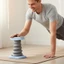 Giá đỡ đẩy cuộn chống trượt Khung hỗ trợ đẩy lên lâu dài Thoải mái khi tập luyện