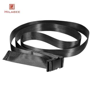 HILABEE Dây đeo vai chân 2,5m điều chỉnh, đai tập Yoga cho tập luyện tại nhà và phụ kiện