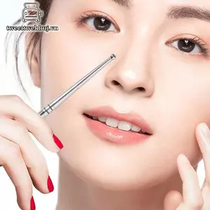 Nhíp 1 Cái Bút Châm Cứu Hai Đầu Dụng Cụ Phản Quang Mặt Thép Không Gỉ Kích Hoạt Điểm Massage Dụng Cụ Khăn Giấy Sâu Massage VN