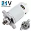 Động cơ DC 21V RS550 cho cưa điện qua lại, 8 răng, công suất cao với bánh răng xoắn ốc