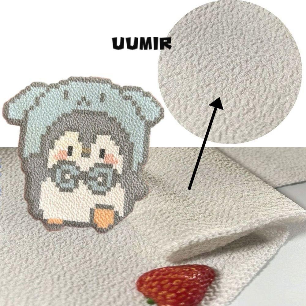 Vải ủi UUMIR cho hạt Perler, Vải nướng hạt cầu chì cỡ lớn chịu nhiệt độ cao, Công cụ thủ công có kết cấu đa chức năng Dụng cụ trang điểm làm đẹp bằng vải