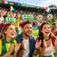 2026 Meijiamo World Cup Băng đô bóng đá Người hâm mộ Come on Cheer Đạo cụ Chủ đề bóng đá Trang trí tiệc 5.29