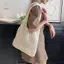 HNKMP Nữ Móc Túi Tote Rỗng Túi Đi Biển Dung Tích Lớn Túi Xách Thời Trang Dệt Kim Đeo Vai Túi Mua Sắm Cho Kỳ Nghỉ Du Lịch.