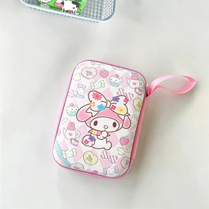 Hộp sắp xếp cáp dữ liệu giai điệu dễ thương — Hộp đựng tai nghe di động, Túi quản lý cáp, Túi lưu trữ bộ sạc