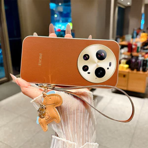 17ultra Thích Hợp Cho Dây Đeo Tay Da Cảm Giác Tiền xiaomi17ultra Vỏ Bảo Vệ Xiaomi Mặt Dây Chuyền 17ultra Khung Xe Da Tay Trơn Ngay Họa Tiết Cao Cấp Năm Mới