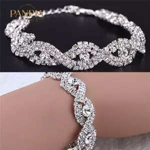 PNPIA- Vòng tay pha lê Áo cao cấp thanh lịch dành cho nữ Quà tặng vòng tay đính đá vô cực