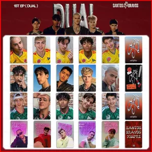 BH2 5 Cái / bộ SANTOS BRAVOS LOMO Card EP Đầu Tiên DUAL Bưu Thiếp Bộ Sưu Tập KPOP Star Ngoại Vi HB2