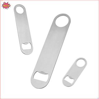 Dụng cụ mở nắp chai bia bền Mini N & X Dụng cụ mở nắp chai tốc độ phẳng bằng thép không gỉ.