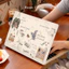 Ốp MacBook Chống Vân Tay Cao Cấp Nhám Mờ Siêu Mỏng Họa Tiết Cozy Life | KTAP - World of decals