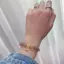 Vòng tay đính cườm mã não thời trang sang trọng ánh sáng độc đáo Vòng tay mặt trăng sao cho nữ Cô gái Quà tặng trang sức khí chất ngọt ngào