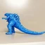 Đồ chơi quái vật bằng cao su mềm làm sao lớn Godzilla Ice Emperor Đồ chơi quái vật cao cấp Hình cậu bé Quà tặng trang trí năm mới Chiều cao mô hình 16cm