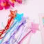 MỚI 1 Chiếc Ngôi Sao Năm Cánh Magic Wand Trẻ Em Đũa Phép Cổ Tích Cô Gái Quà Tặng Sinh Nhật Đồ Chơi SKY