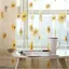 Cortinas De Tule De Girassol Para Sala De Estar , Quarto , Cozinha , Painéis De Janela , Voile Transparente , Decoração