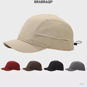 Mũ Chống Nắng BRAAA, Mũ Bóng Chày Cotton Khô Nhanh, Thường Ngày Có Thể Điều Chỉnh Chống Nắng Ngắn Vành Golf Bố Nón Nam Nữ