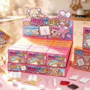 / Khuôn Vui Vẻ Đậu Phụ DIY Handmade Đồ Chơi Chất Liệu Gói Berry Đậu Phụ Quản Lý Mô Phỏng Nhà Chơi Xếp Hình