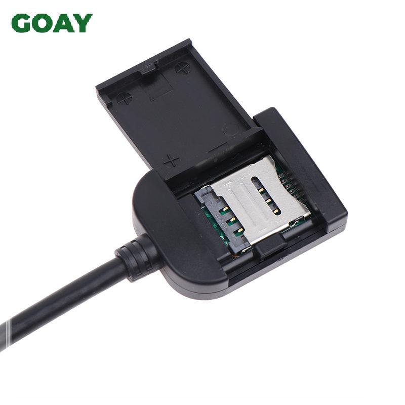 GOAY 2024 Bộ chuyển đổi khe cắm thẻ Sim mới cho Android Radio Đa phương tiện Gps 4G 20pin Đầu nối cáp Phụ kiện ô tô Dây Replancement Một phần VN
