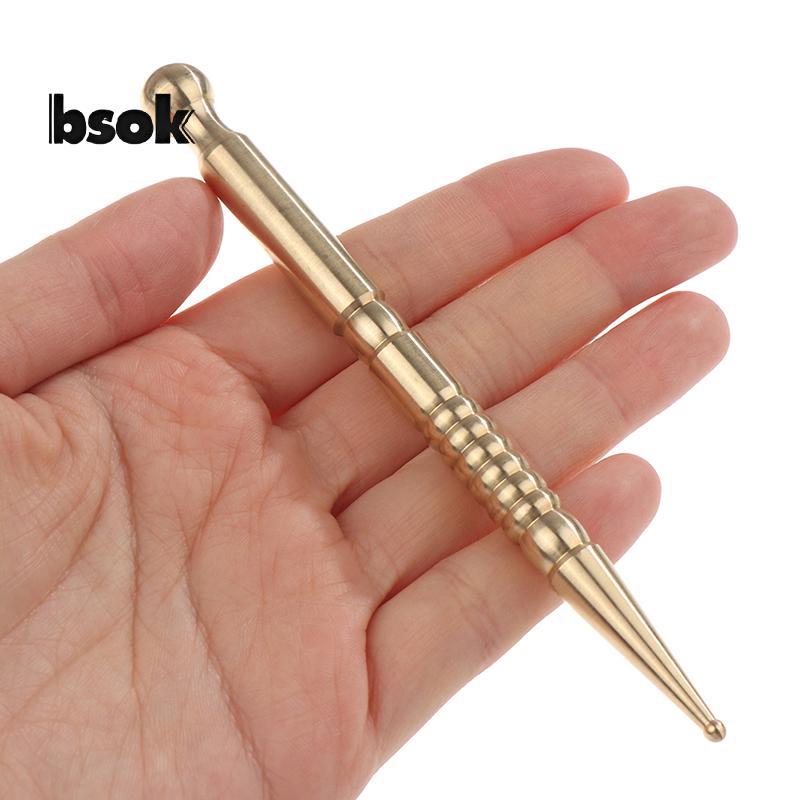Trailblazer 1 Bút Massage Mặt Bằng Đồng Thau Cho Trị Liệu Phản Quang Mắt & Bấm huyệt Mới
