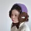 PNPIA- INS Style Kids Girls Plush Tie Ear Muffs Color-Bloing Design Winter Warm Dệt Kim Ear Muffs Thi Warm Dệt Kim Earmuffs