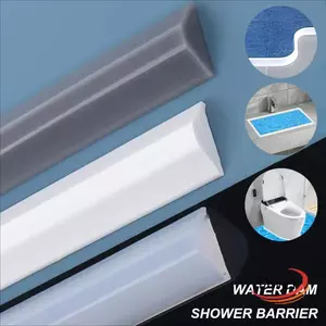 Ngưỡng vòi hoa sen DWEL, Bảo vệ đập nước phòng tắm bằng silicon, Bồn rửa chuyên nghiệp Có thể gập lại Ướt tách nước khô Nút chặn nhà bếp