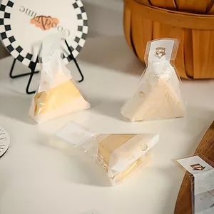 Toàn Bộ Cửa Hàng Khuyến Mãi Nướng Túi Tam Giác Bánh Mì Cơm Bóng Tam Giác Túi Bao Bì Túi Dày Chống Sương Mù Túi Bao Bì Bánh Mì