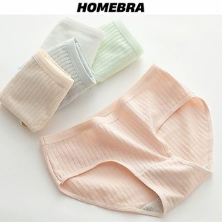 Quần lót nữ cotton kháng khuẩn cạp vừa bo chun co giãn tốt đáy lót 2 lớp thoáng khí kháng khuẩn L562
